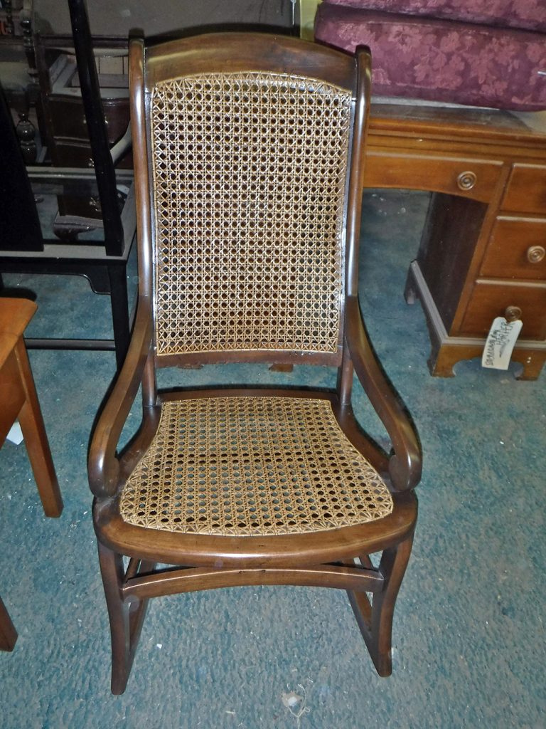 Before & After: Cane Chair Repair and Restoration